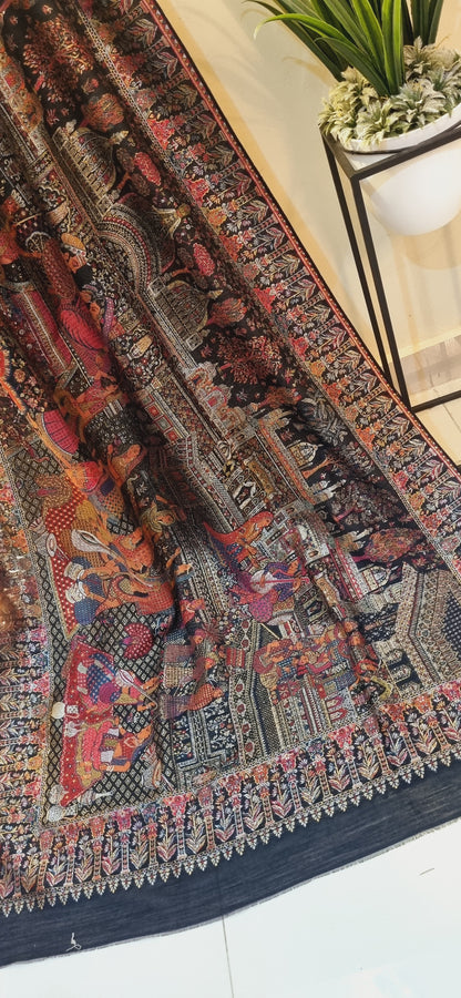 Darbari Royal kaani moonlight: shawl
