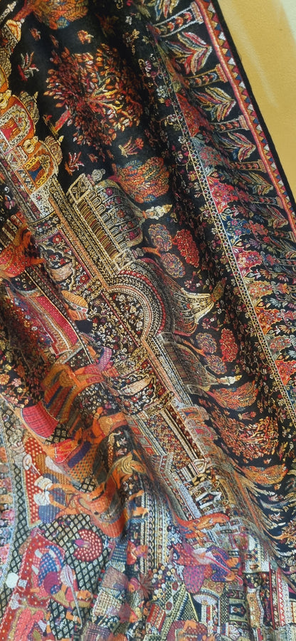 Darbari Royal kaani moonlight: shawl