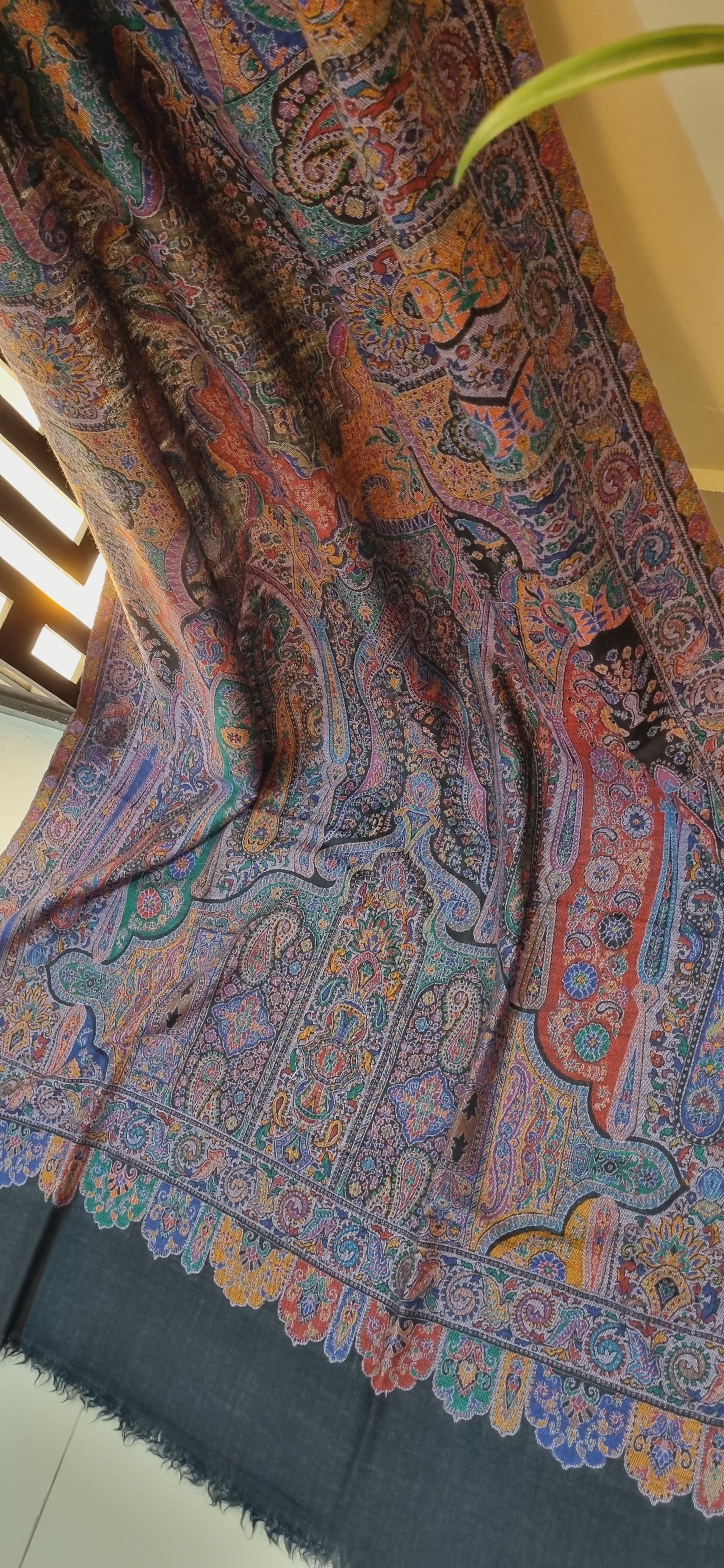 Kaani shawl: Pashmina