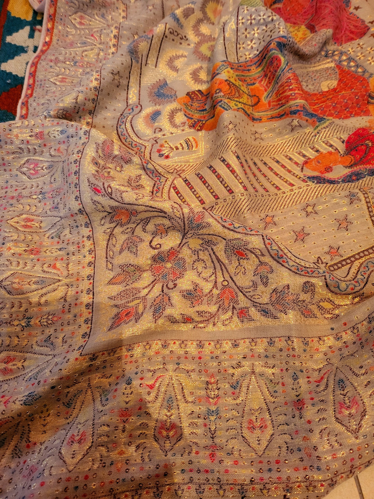 Sale Darbari shahjahan kaani : shawl