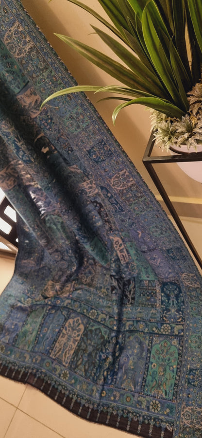 Shahjahani kaani: shawl