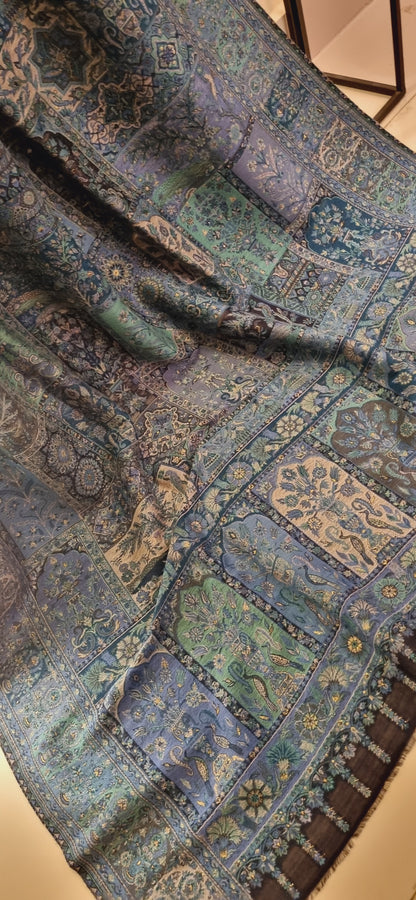 Shahjahani kaani: shawl