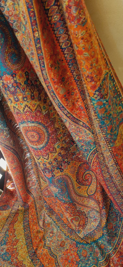 Shahjahani kaani: shawl