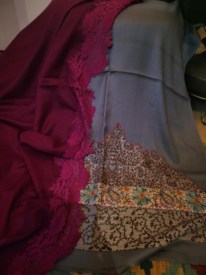 A Shikargah shirt : pashmina