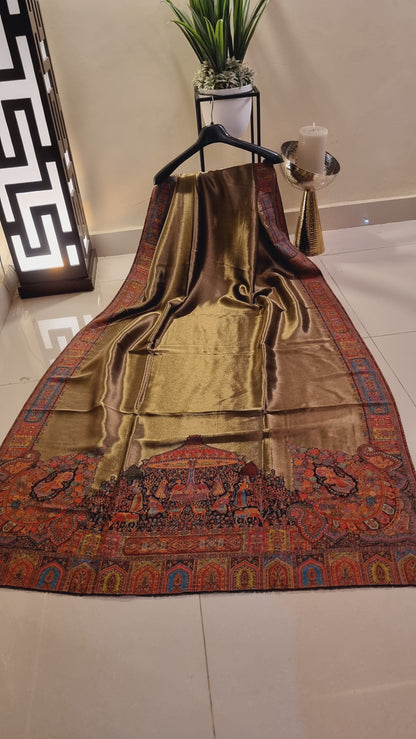 A Kaani shawl: Moonlight