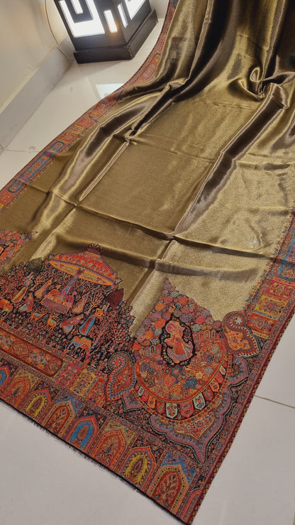 A Kaani shawl: Moonlight