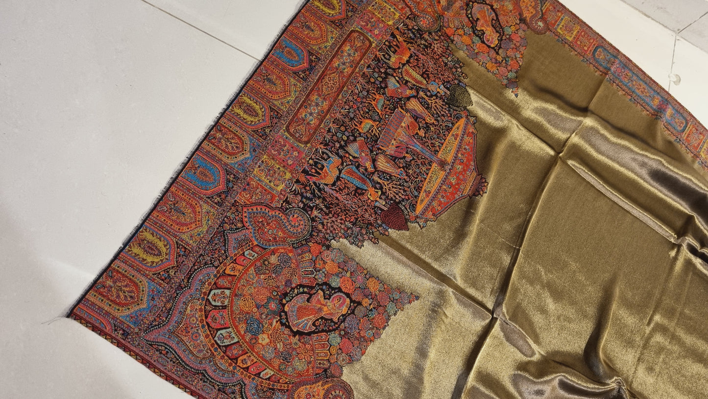 A Kaani shawl: Moonlight