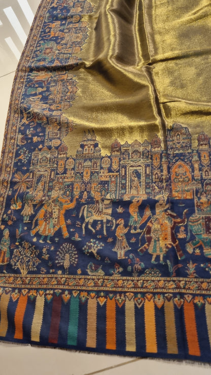 Kaani shawl: Moonlight