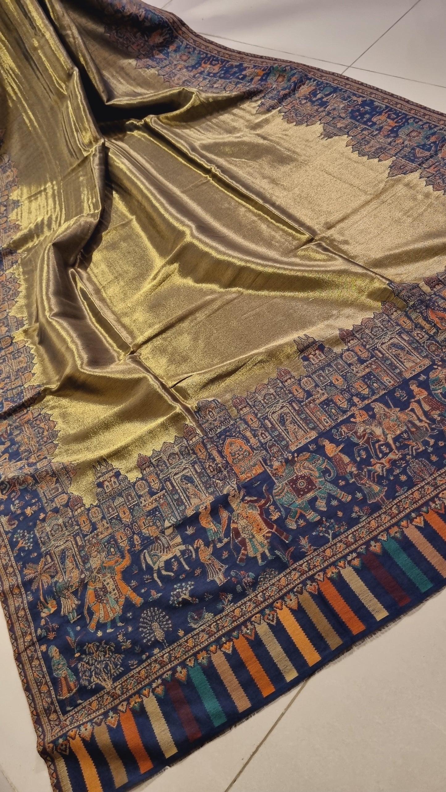 Kaani shawl: Moonlight