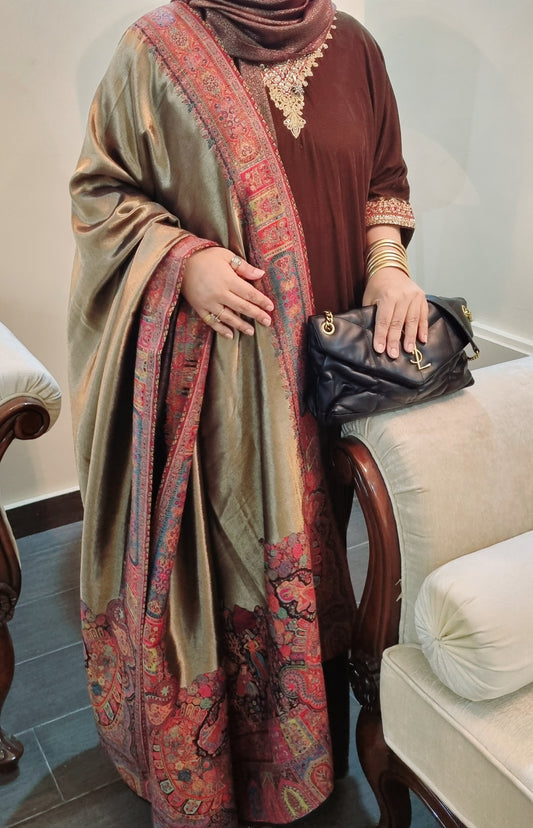 A Kaani shawl: Moonlight