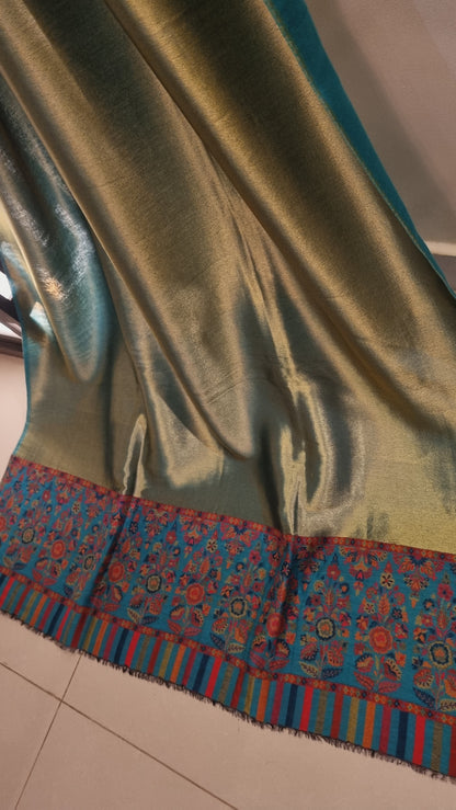 Kaani shawl: Moonlight Reversible