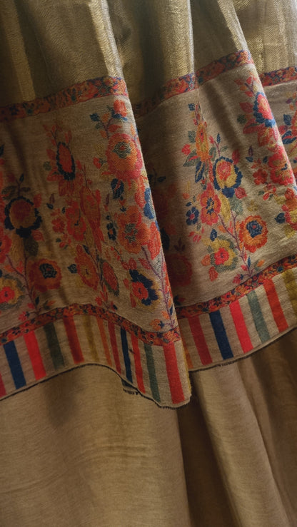 Kaani shawl: Moonlight Reversible