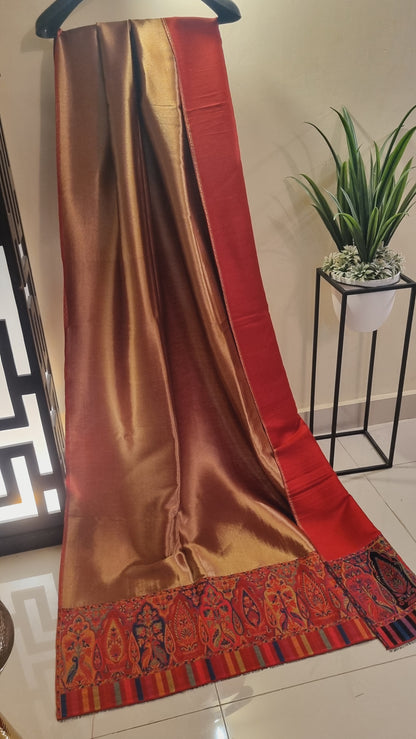 Kaani shawl: Moonlight Reversible