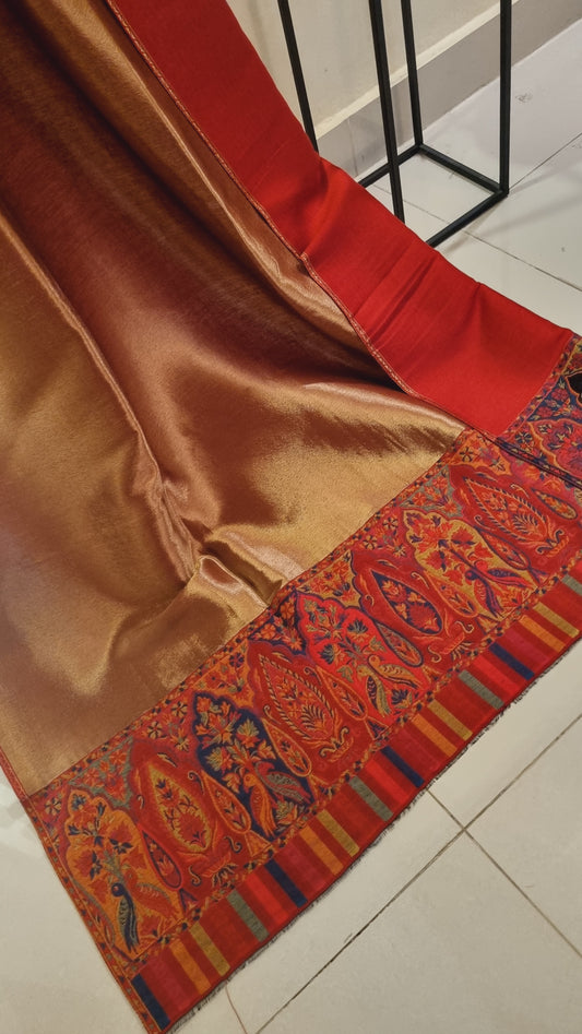 Kaani shawl: Moonlight Reversible