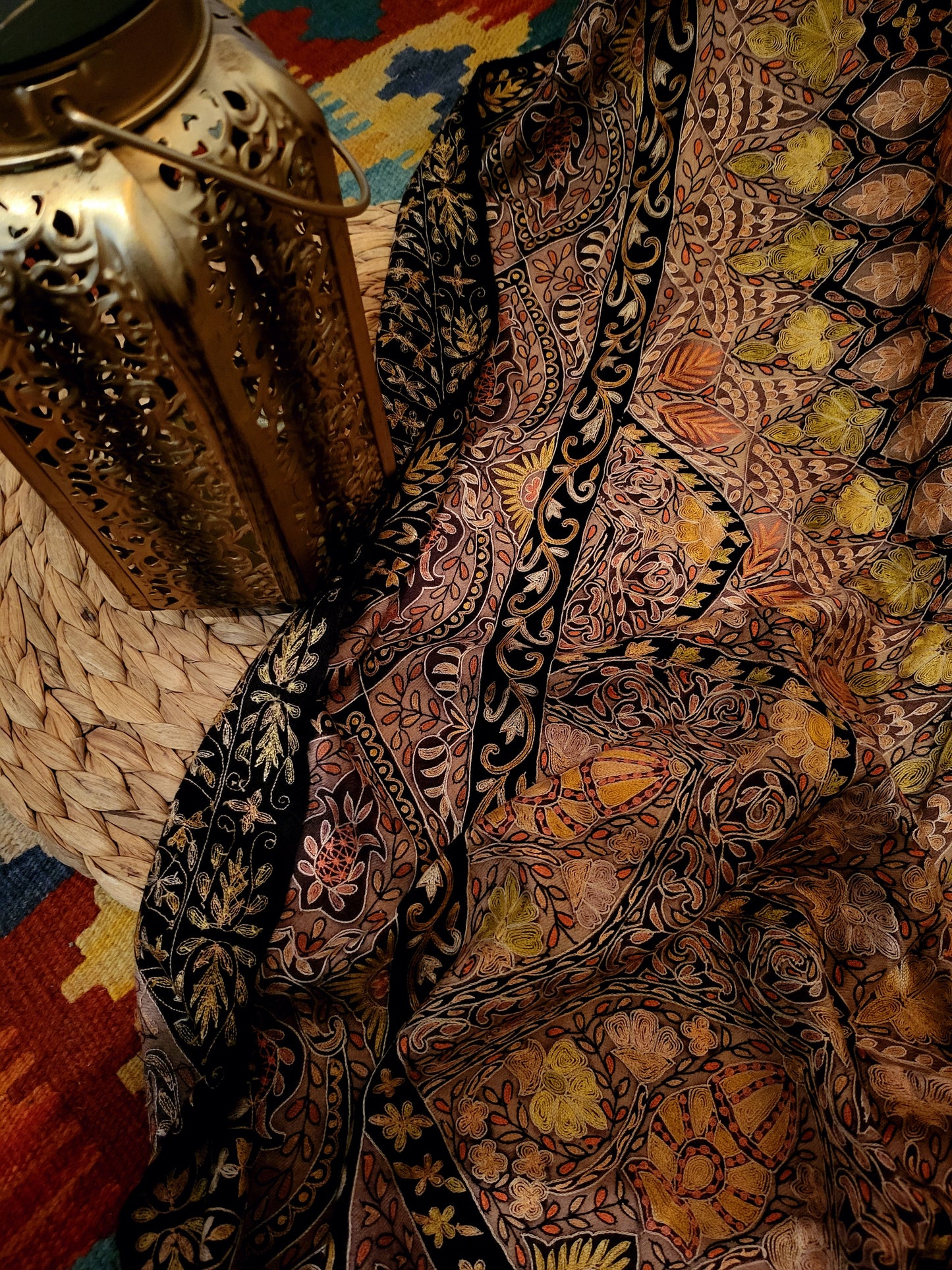 Luxury edit : kalamkari shawl