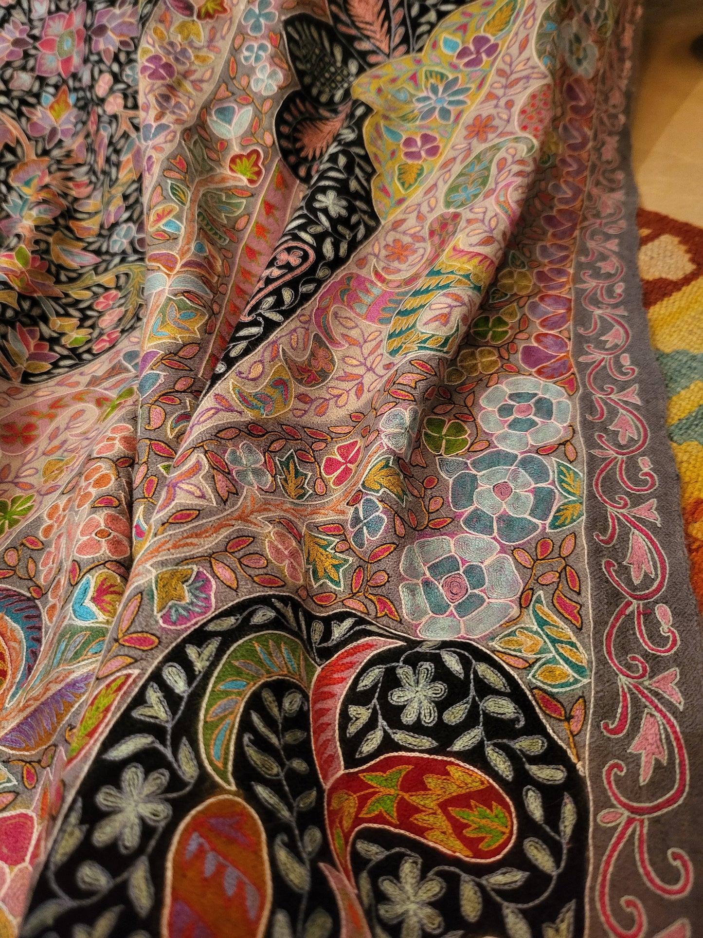 Luxury edit : Hand Embroidered kalamkari