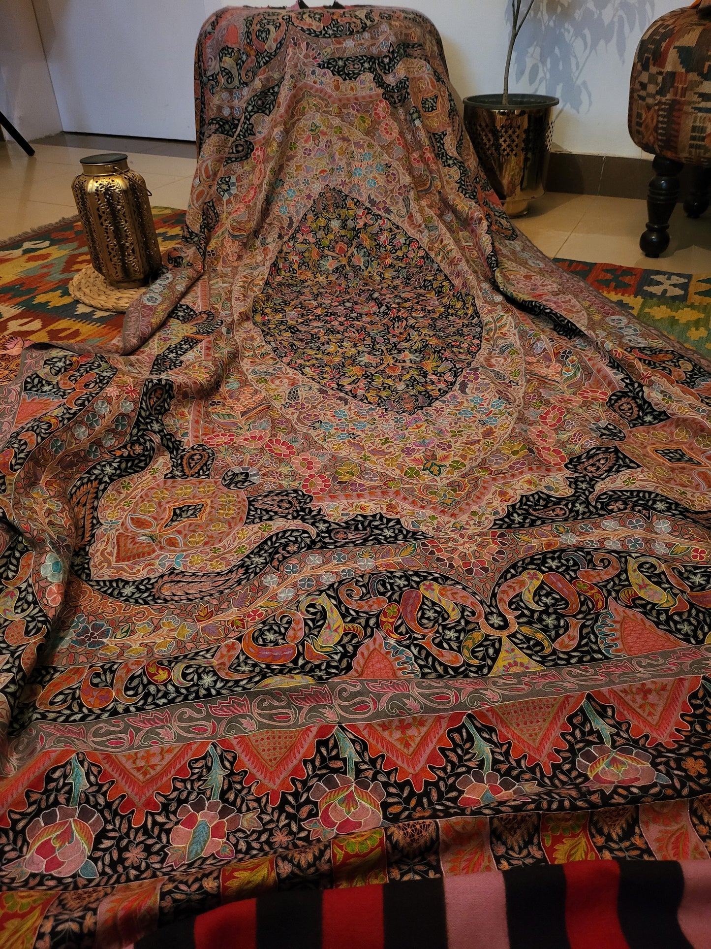 Luxury edit : Hand Embroidered kalamkari