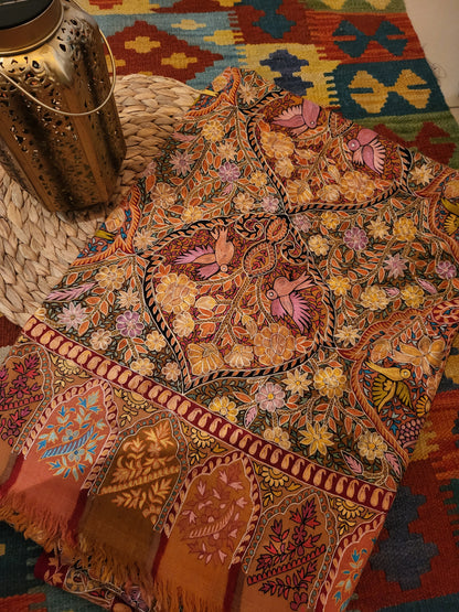 Luxury edit:  kalamkari shawl