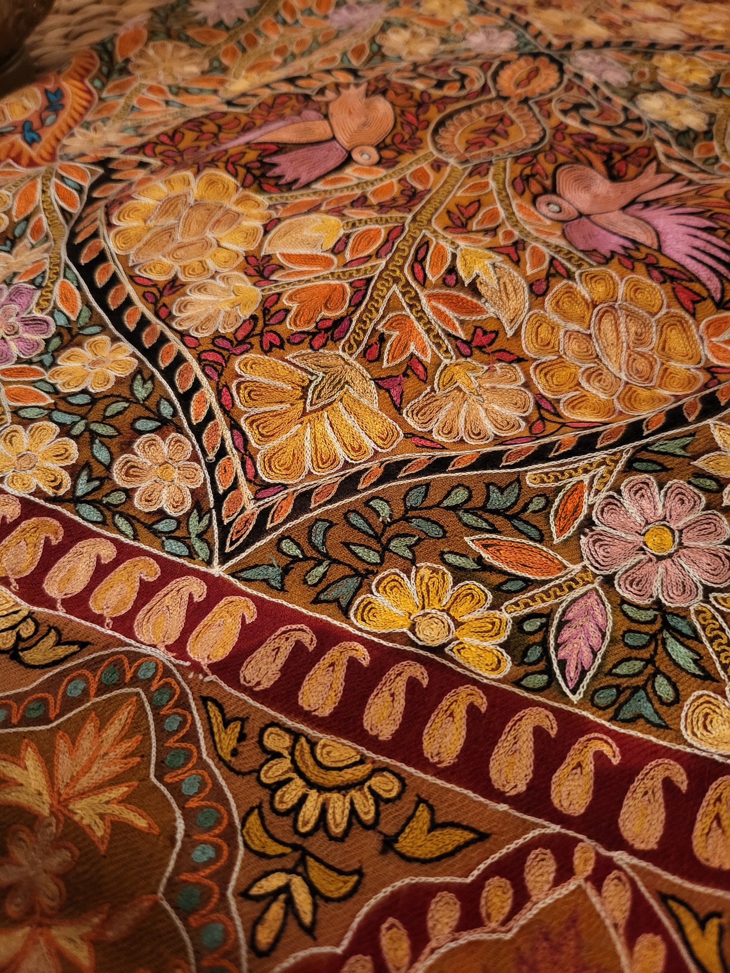 Luxury edit:  kalamkari shawl