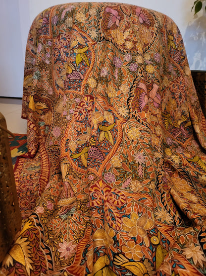 Luxury edit:  kalamkari shawl