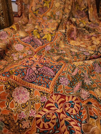 Luxury edit:  kalamkari shawl