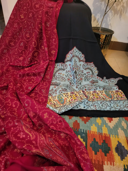 Kalamkari shirt : hand embroidered