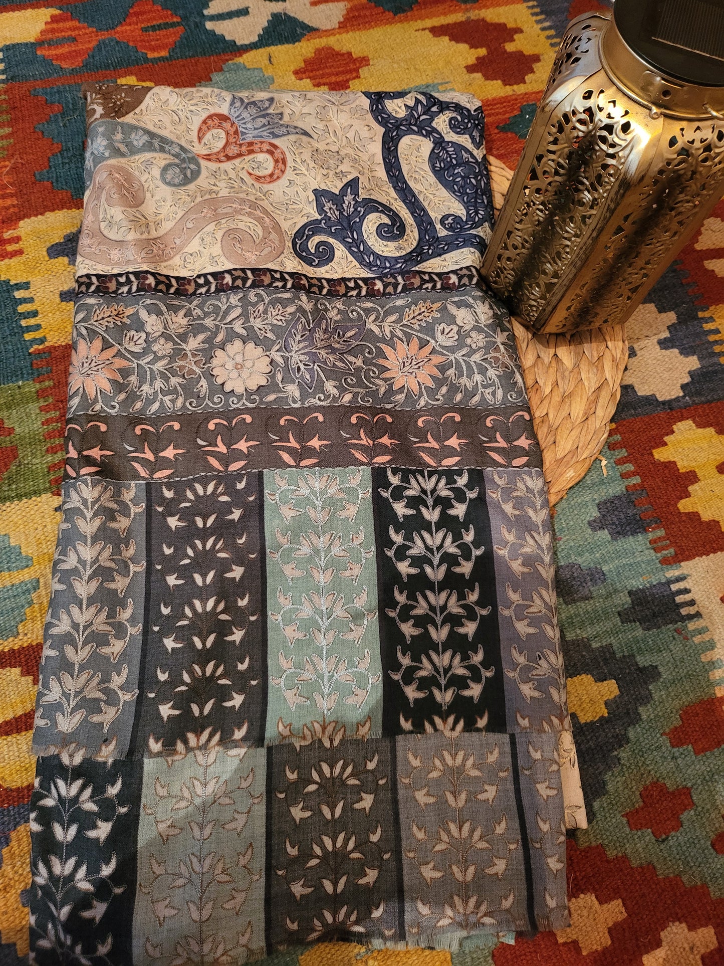 Kalamkari reelkaar: shawl