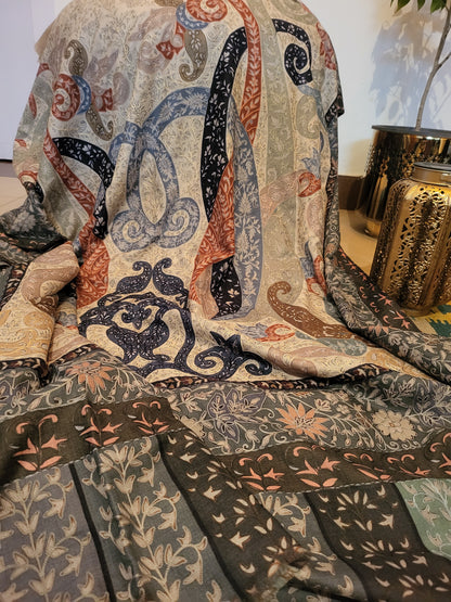 Kalamkari reelkaar: shawl