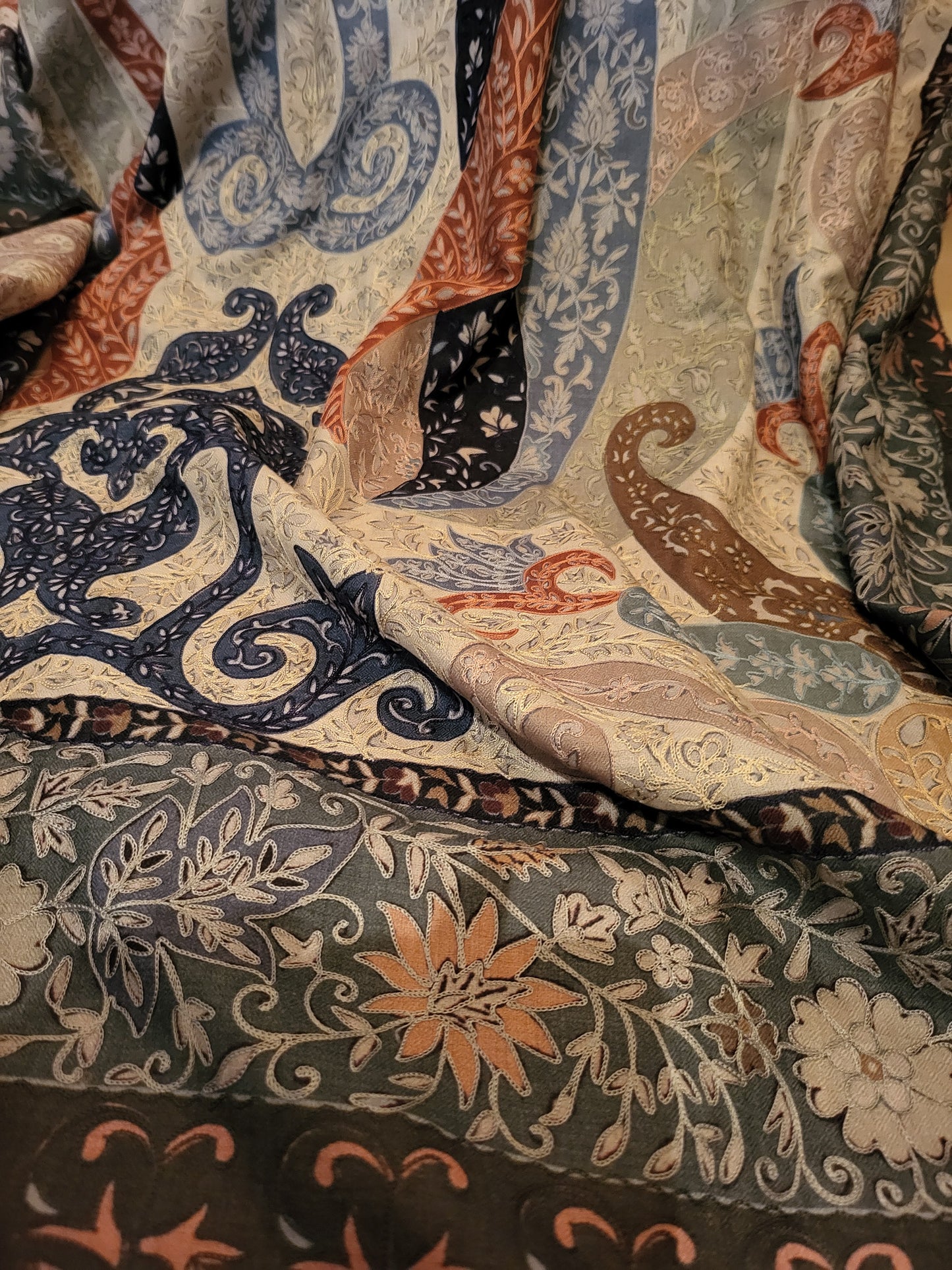 Kalamkari reelkaar: shawl