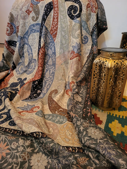Kalamkari reelkaar: shawl