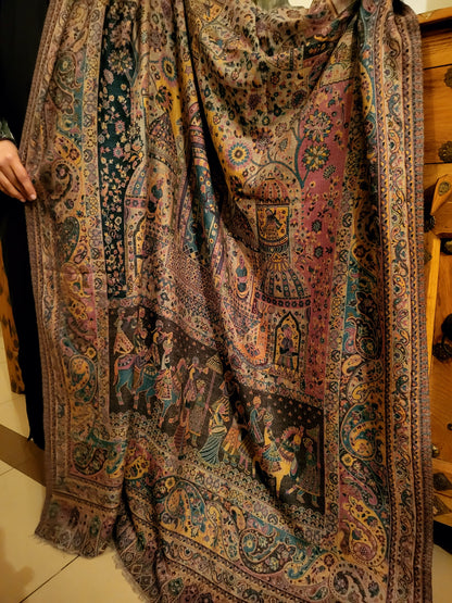 A Darbari kaani shawl : pure toosh