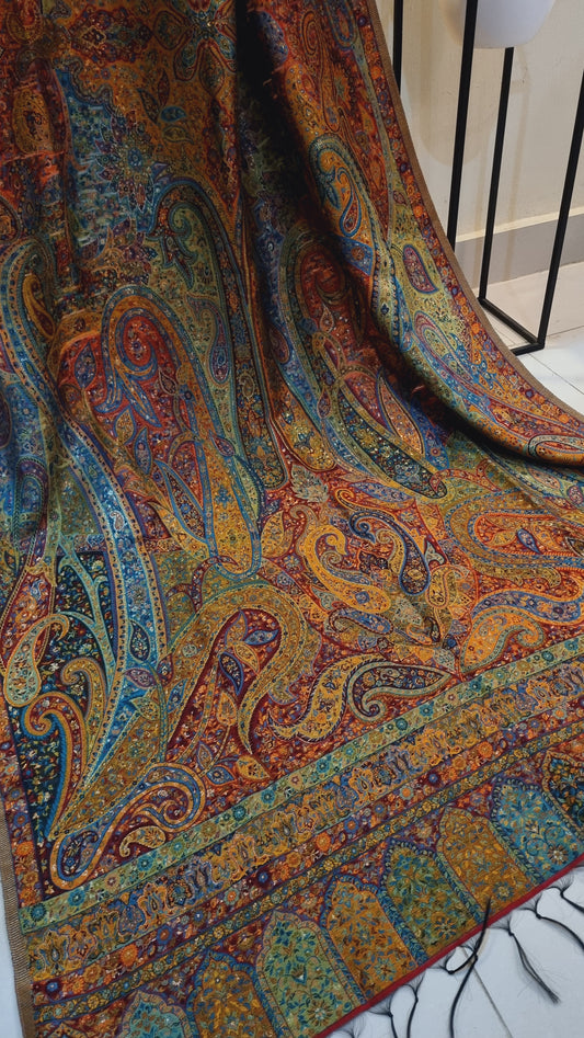 Kaani shawl: silk