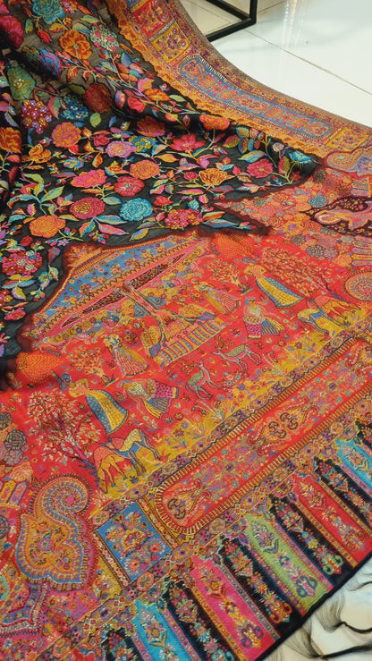 Kaani shawl: silk