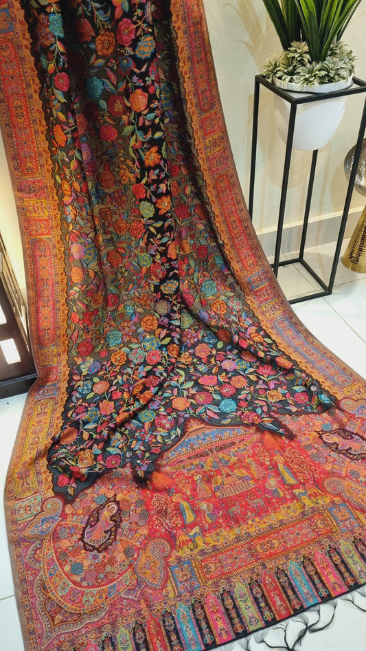 Kaani shawl: silk