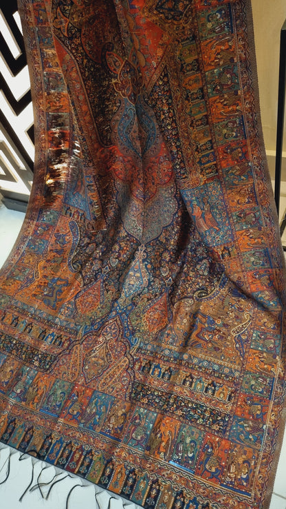 Kaani shawl: silk