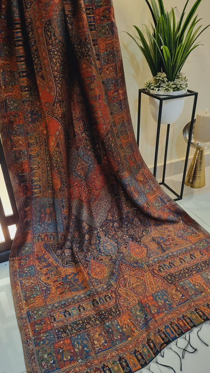 Kaani shawl: silk