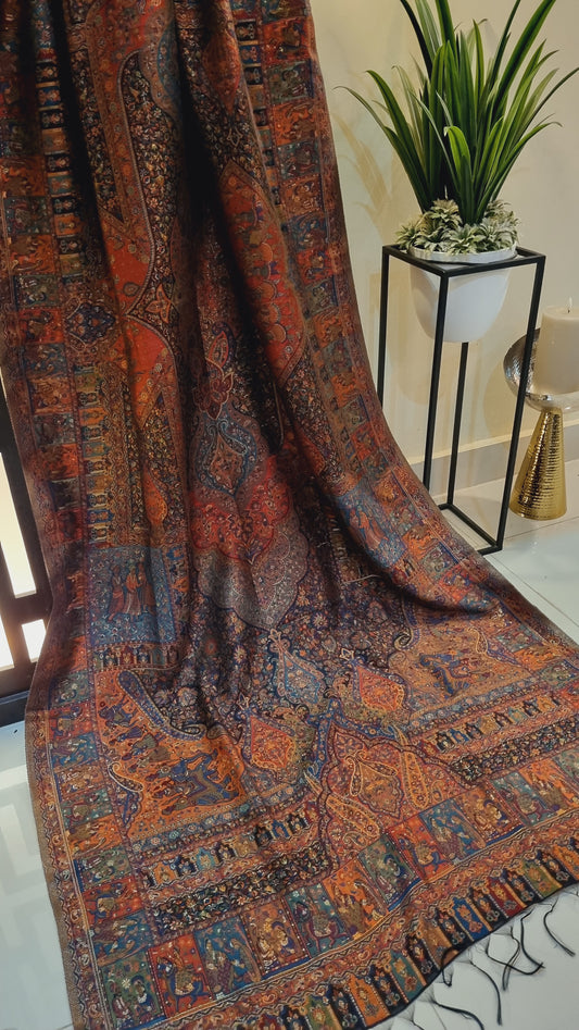 Kaani shawl: silk