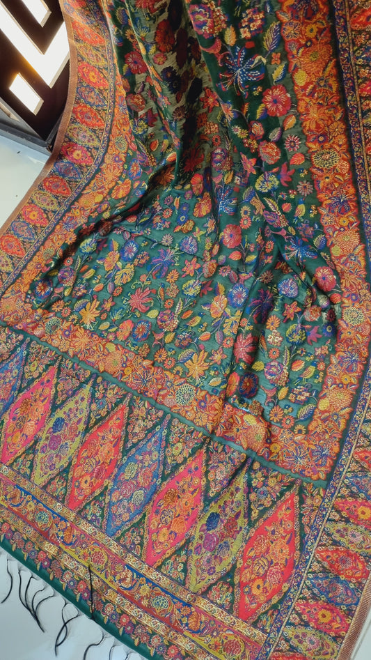 Kaani shawl: silk