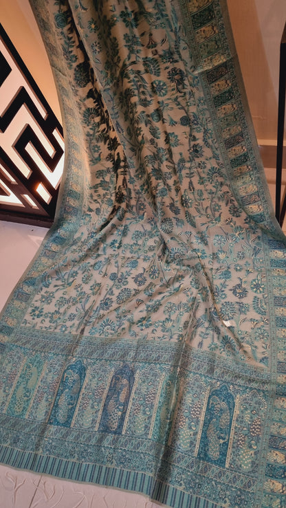 Kaani shawl: silk