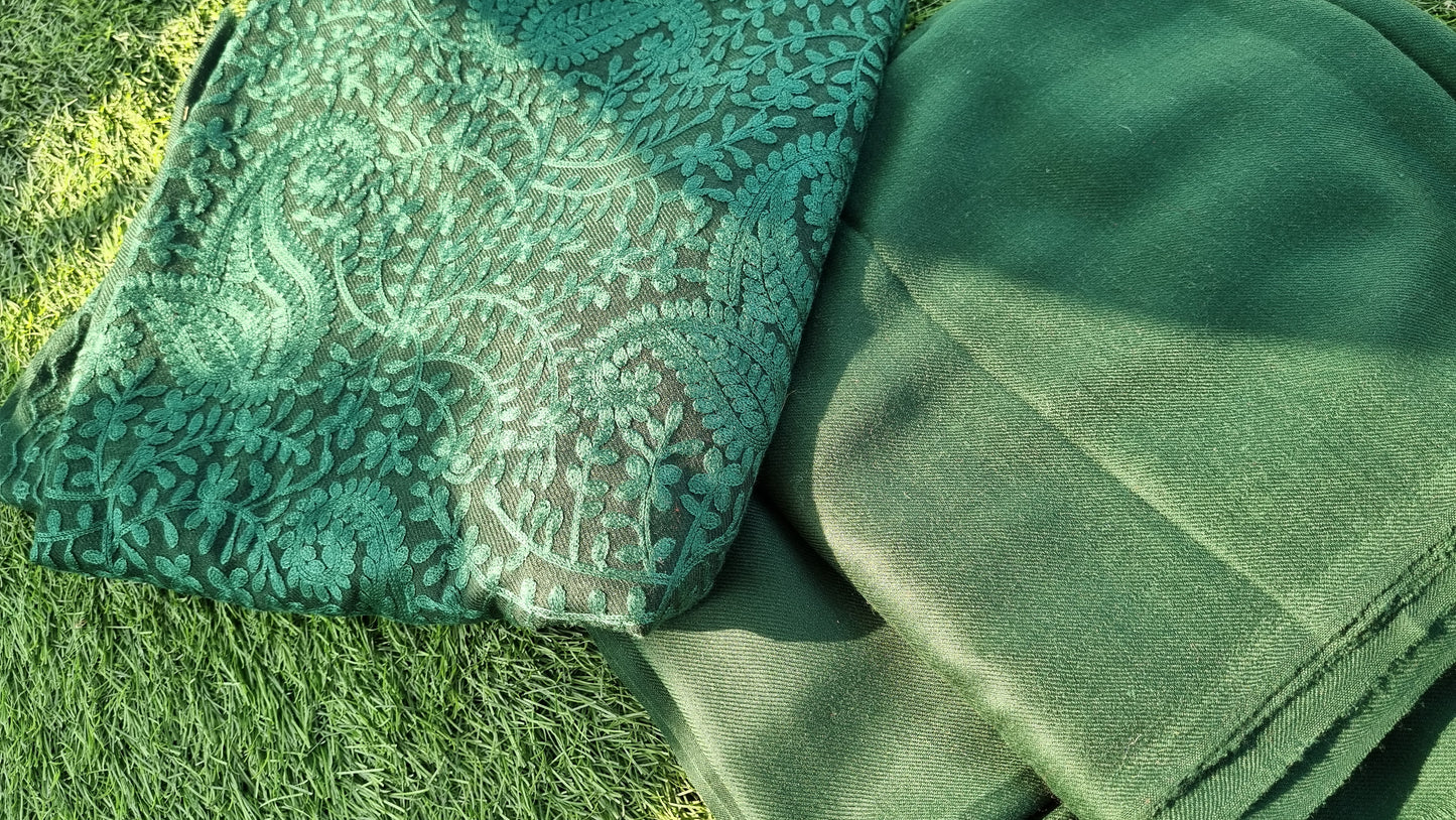 Embroidered suit: Three piece