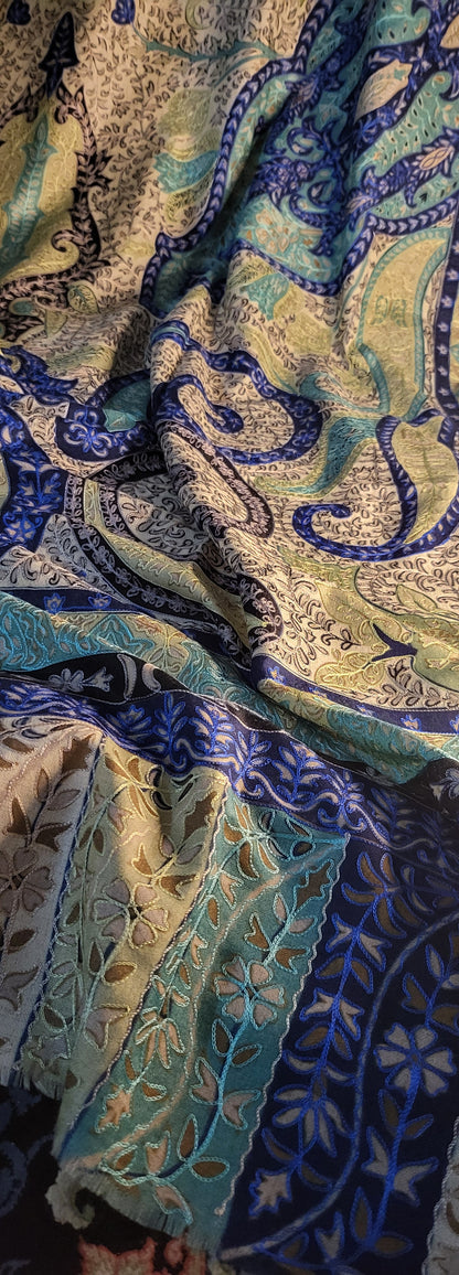 Kalamkari reelkaar: shawl