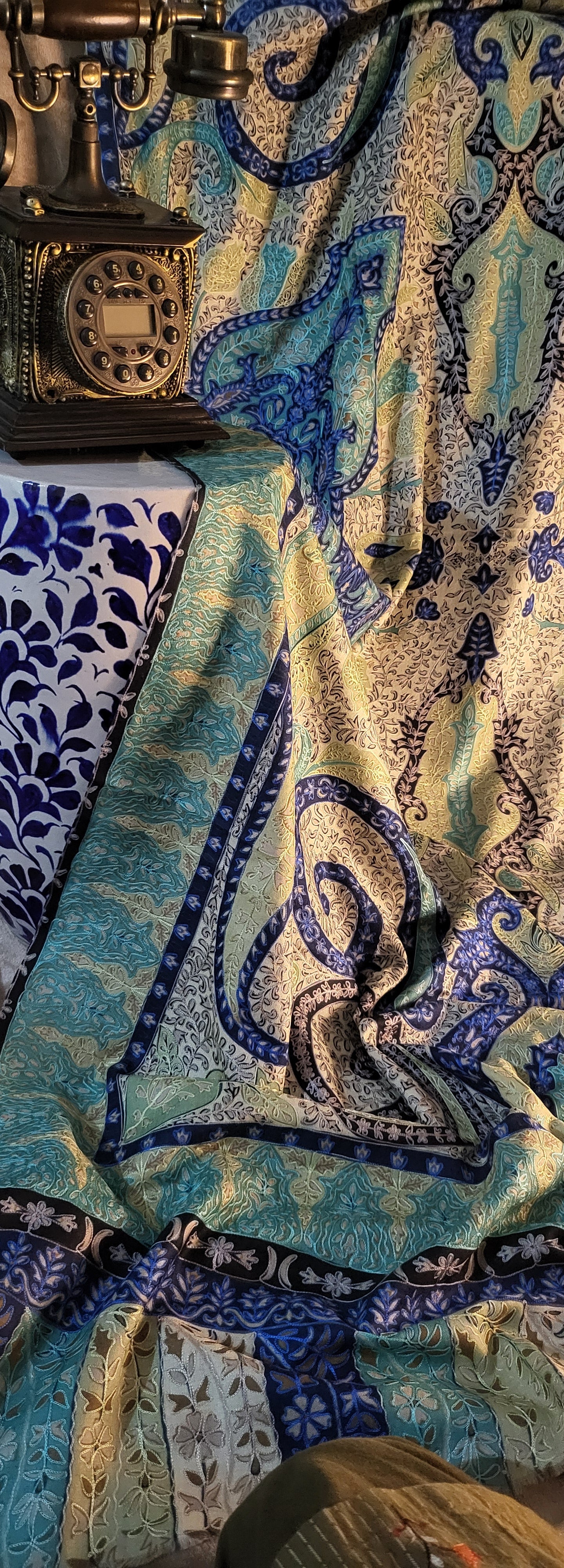 Kalamkari reelkaar: shawl