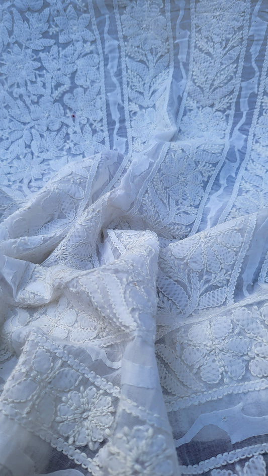 Chikankari shirt : Lucknowy