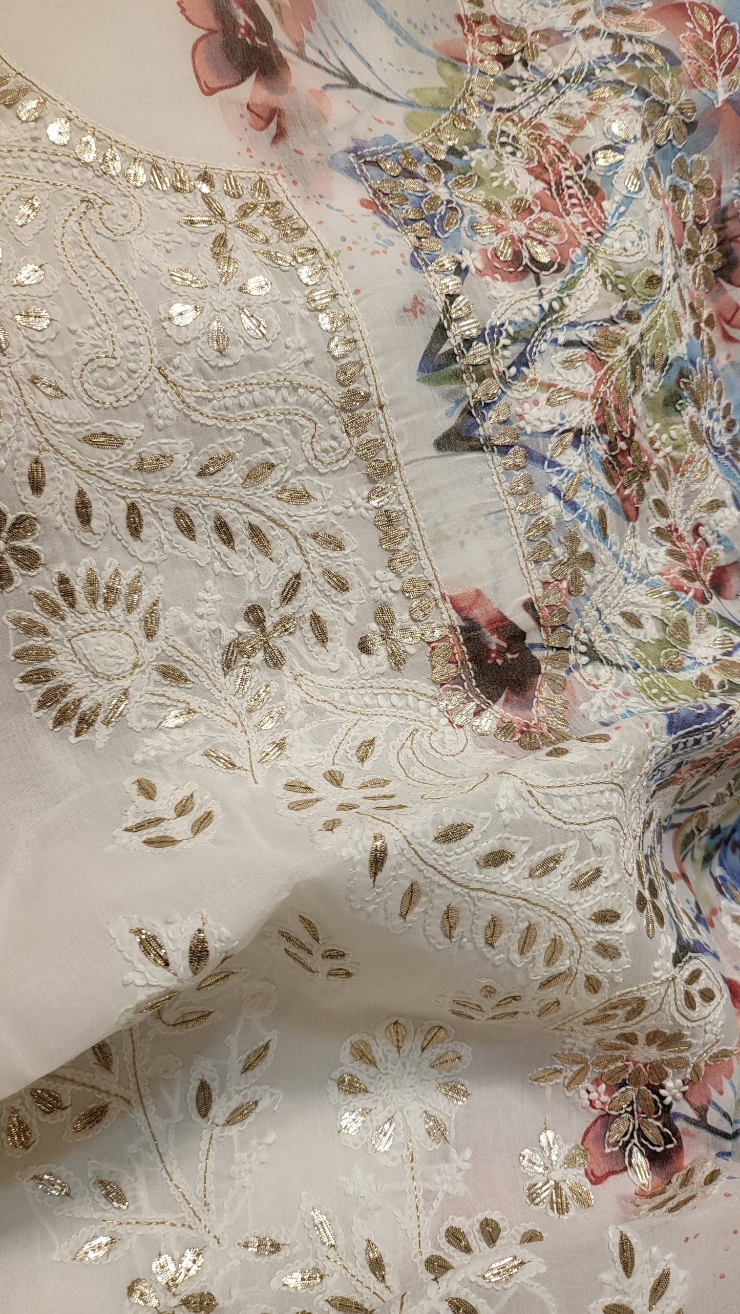 Chikankari shirt : formal