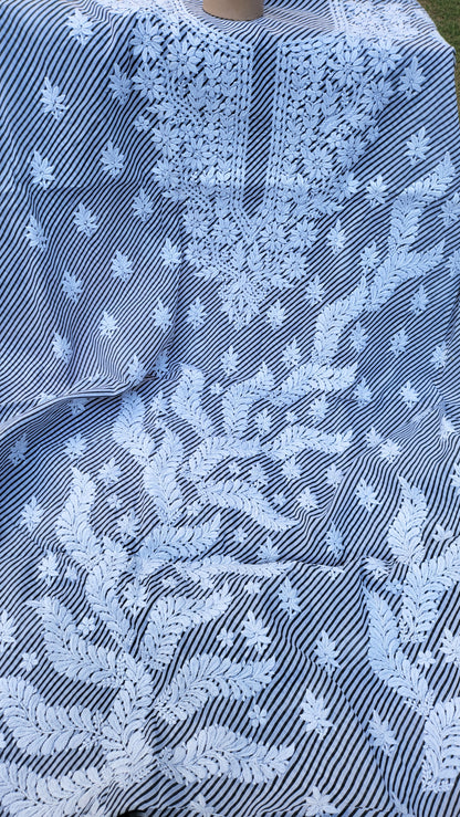 Chikankari shirts : Hand Embroidered