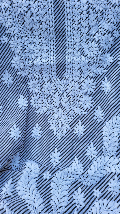 Chikankari shirts : Hand Embroidered