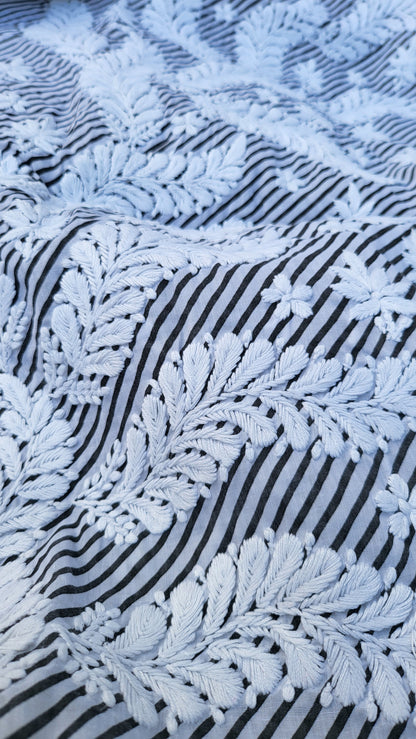 Chikankari shirts : Hand Embroidered