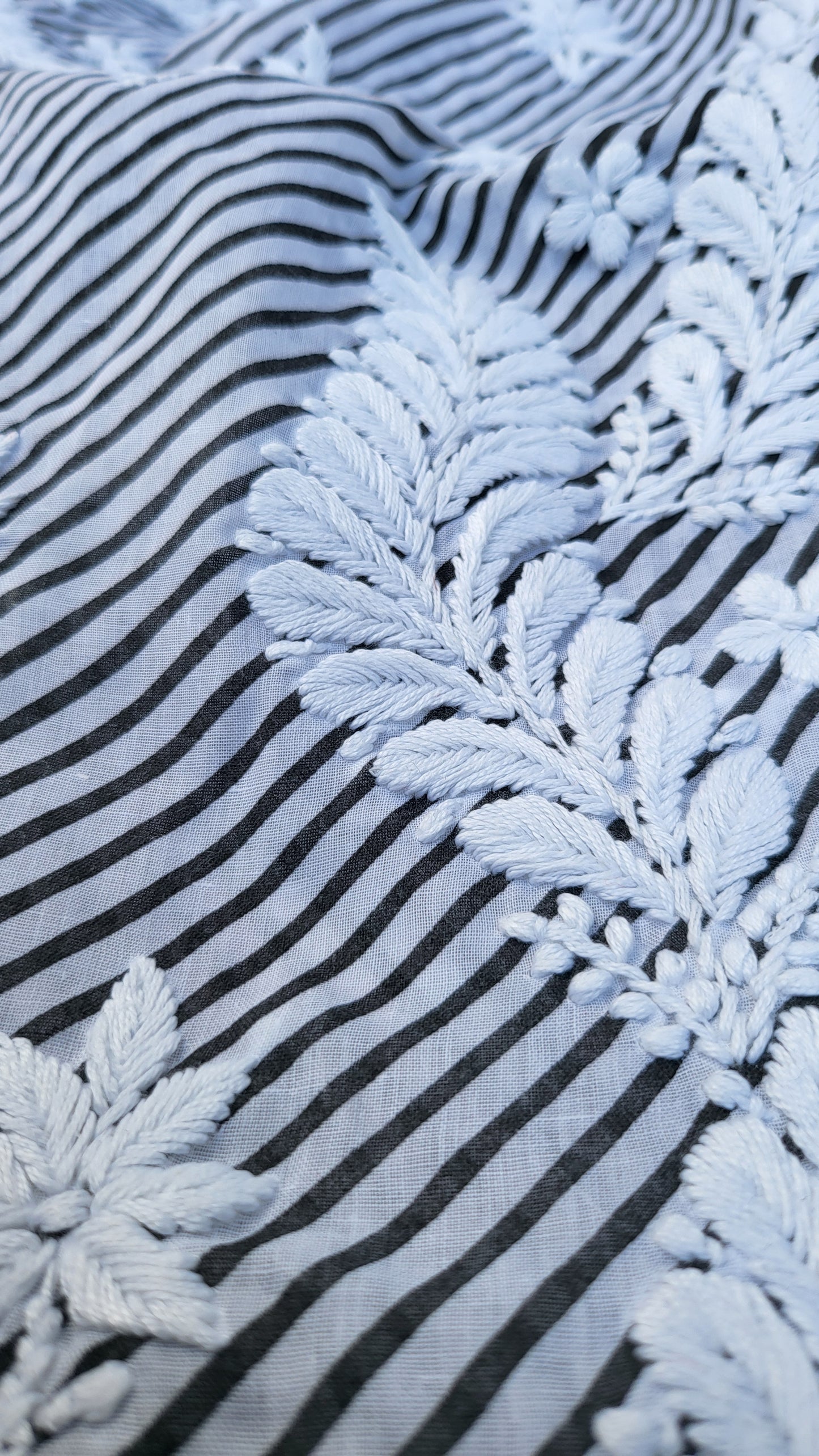 Chikankari shirts : Hand Embroidered