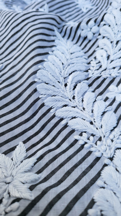 Chikankari shirts : Hand Embroidered