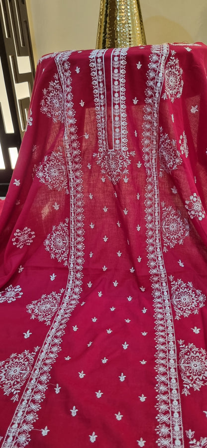 Embroidered two piece